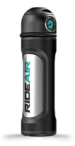 Bike Pump : RideAir - The Effortless Air Pump. Portable Air Can for Bike Tires and Tubeless Seating