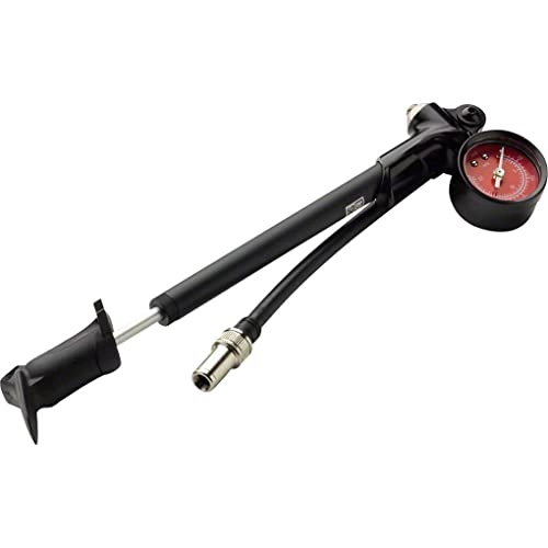 Bike Pump : Rock Shox 00.4315.023.010 High-Pressure Fork Pump, Black, 300 psi