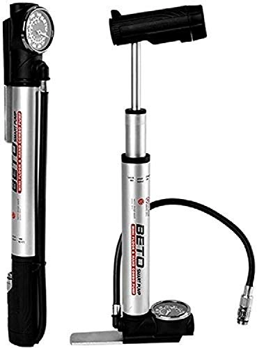 Bike Pump : RONGJJ Portable Bicycle Pump Aluminum Alloy Pump High Pressure for Cars Balls Inflatables Inflator Tyres Bicycle Bike