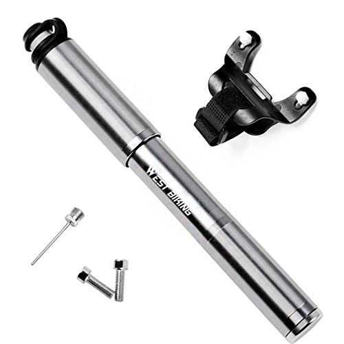 Bike Pump : RUIXFHA Portable Mini Bicycle Tire Pump, Super Fast Tyre Inflation for Road, Mountain and BMX Bikes