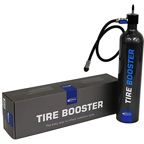 Bike Pump : Schwalbe Unisex's Tire Booster, Blue, 435 Gramm