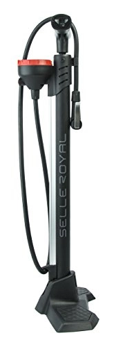 Bike Pump : Selle Royal Unisex's Volturno Premium Bike Floor Pump, Black, Medium