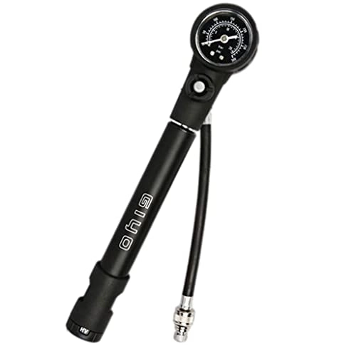 Bike Pump : Sharplace Bicycle Pump Compact Shock Absorber Front Fork Inflator for Presta Schrader Valve Cycling