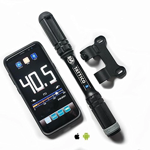 Bike Pump : Silca Tattico Bluetooth Frame Mounting Mini Pocket Pump Black