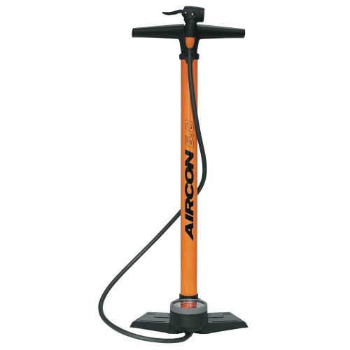 Bike Pump : SKS Aircon 6.0 10373 Track Pump Orange / Black