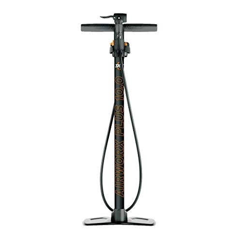 Bike Pump : SKS Unisex – Adult's Airworx Plus 10.0 Floor Pump, Black, One Size