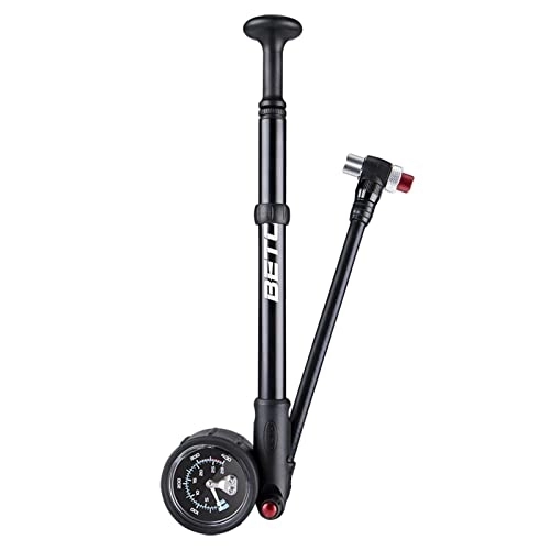 Bike Pump : SM SunniMix Bike Bicycle 400PSI High Pressure Shock Pump with Fork Pump for Mountain MTB Downhill Fork - Loss Nozzle