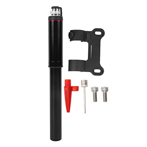 Bike Pump : Sxhlseller Portable High Pressure Inflator, Aluminum Alloy Tube Body Convenient Bicycle Pump Suitable for Ensuring Stable Tire Pressure