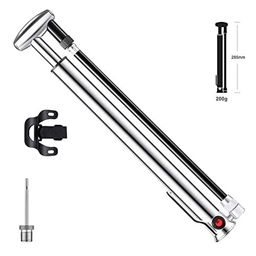Bike Pump : SXJ Bike Pump, Bicycle Pump, Bycicles Pumps, 160 PSI Mountain Bikes Aluminum Alloy Cycle Pump - with Needle / Frame