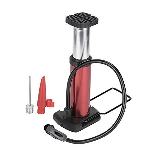 Bike Pump : SXJ Mini Portable Bicycle Bike Foot Pump High Pressure Floor Inflator Tire Air Pump with Needle Bycicles Pumps for Road, Mountain Bikes
