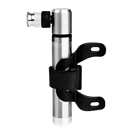 Bike Pump : T TOOYFUL Bicycle Frame-Mounted Pump Presta and Schrader, High Pressure 160 PSI Hand Push Air Inflator for Bike Tire Soccer Basketball Football Balls and Toys