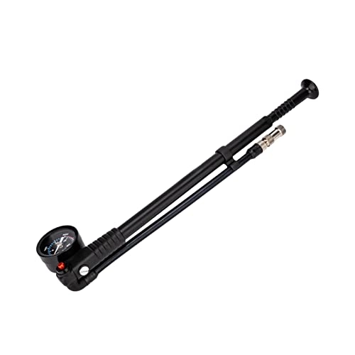 Bike Pump : TLM Toys Bike Pump, High Pressure Bicycle Shock and Fork Suspension Pump, Air Gauge up to 300 PSI, Works with Mountain Bike Road Bicycle and Motorcycle - Durable Aluminum Body