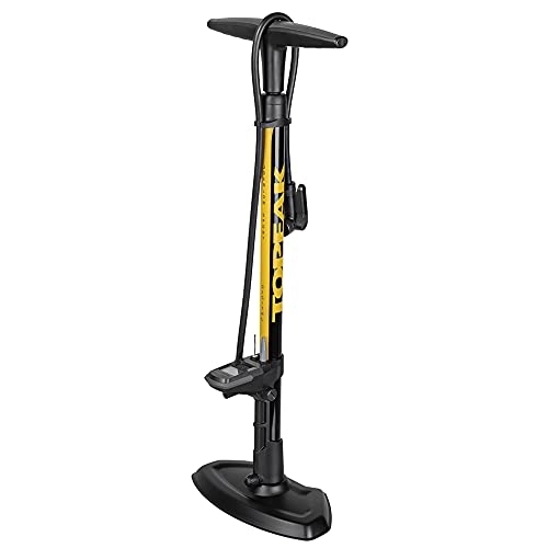 Bike Pump : Topeak JoeBlow Sport Digital Floor Pump Yellow / Black, One Size