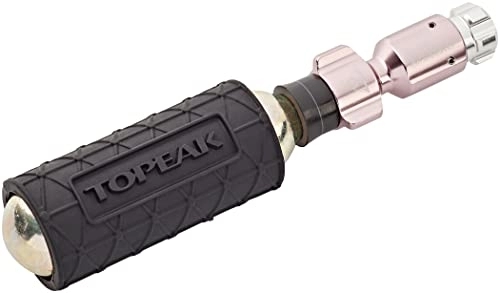 Bike Pump : Topeak Micro Airbooster with 16g CO2 Cartridge and Sleeve