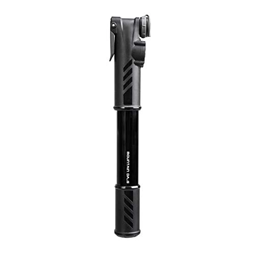 Bike Pump : Topeak TMDA-1G Unisex - Adult Mountain Mini Pumps, Black, 22.3 cm
