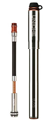 Bike Pump : UNICHE Mini Bike Pump(LHP3) Large Size W / Gauge for Inflating Bike Tires to 140 PSI. Mini Bicycle Pump for Road, Mountain, Urban, BMX and DH Bikes, Fits Schrader and Presta. Mount Kit Included.