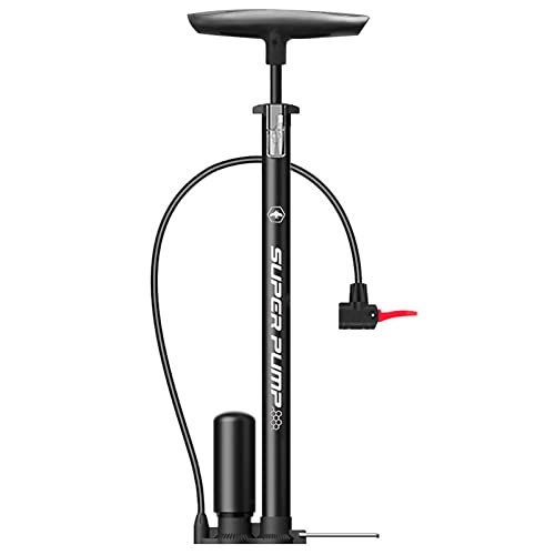 Bike Pump : Universal High Pressure Bike Pump Portable Air Pump Durable Metal Inflator Pump for Bike Motorcycle Basketball