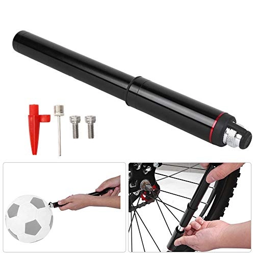 Bike Pump : VGEBY Bicycle Tire Pump Inflator High Pressure Spring Barometer Precision Pump Outdoor Cycling Equipment