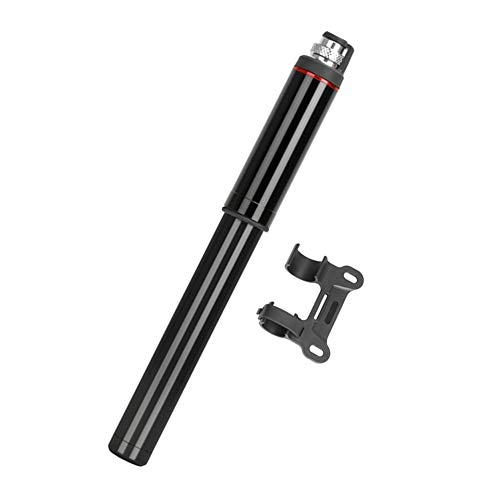 Bike Pump : WRF mini bicycle tire pump with, lightweight portable aluminum alloy, 150 psi high pressure bicycle pump, for mountain bikes, is a good help for your