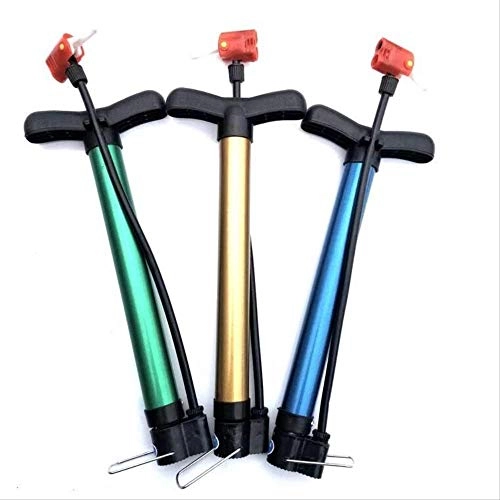 Bike Pump : WUYUESUN High-pressure gas cylinder Mountain bike battery car electric motorcycle basketball double mouth gas cylinder riding three packs