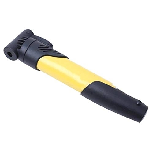 Bike Pump : yaunli Bicycle pump Portable Mini Plastic Bicycle Air Pump Is Specially Provided For Bicycle And MTB Portable bicycle floor pump (Color : Yellow, Size : ONE SIZE)