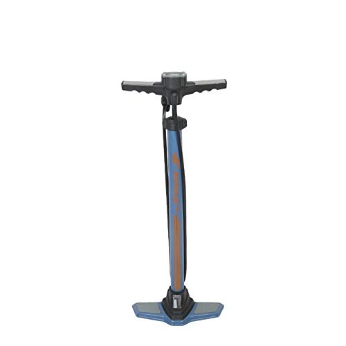 Bike Pump : YRDDJQ Bike Tire Inflaror Cycling Accessories Bicycle Air Pump Tire Inflator With 170PSI Gauge Top Barometer Floor Type Riding Bike High-pressure Pump Home Use Car Motorcycle Basketball(BLUE)