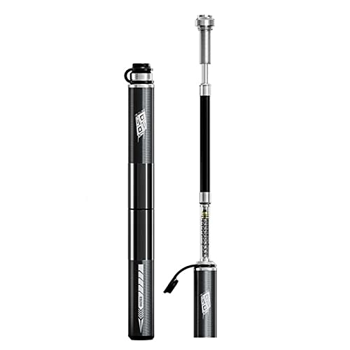 Bike Pump : YU-HELLO Portable Mini Bicycle Pump Bike Pumps Suitable for Inflatable Schrader Fits Presta & Schrader for Road MTB Bicycle Pump Adapter Schrader to Presta Portable and Mini