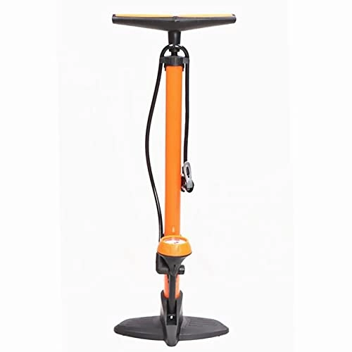 Bike Pump : YWZQY Pump Classic Floor Drive Bicycle Tire Pump, High Pressure 170psi, Durable Hose, High Performance, Bike Floor Pump BCGT (Color : Orange)