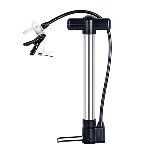Bike Pump : YWZQY Pump Portable Bicycle Motorcycle Home Air Pump High Pressure Manual Pump BCGT (Size : Small)