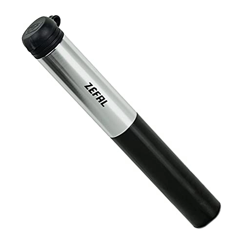 Bike Pump : Zefal Air Profil FC02 Telescopic Aluminium Mini Road Pump, 8 bar / 116 psi, 105 g - Silver / Black