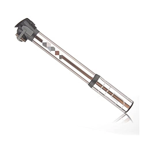 Bike Pump : ZHANGQI jiejie store Bicycle Pump 120PSI 20CM Aluminum Alloy Portable Pocket Hand Inflator Presta Schrader Compact Size High Capacity GM-49L Easy to use and operate, Made mater