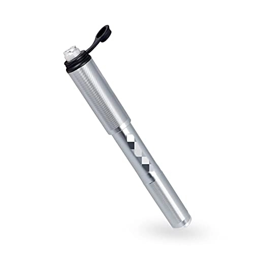 Bike Pump : ZHANGQI jiejie store Bicycle Pump 160PSI CNC-machined Anodized Alloy Barrel Extractible EPDM Hose Presta Schrader Valve F / V A / V PMP-019A Easy to use and operate, Made mater