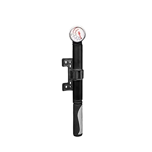 Bike Pump : ZHANGQI jiejie store Bicycle Pump Mini Portable MTB Road Bike Aluminum Alloy Tire Pump Cycling Inflator Presta Hose Pumps With Pressure Gaug Easy to use and operate, Made mater