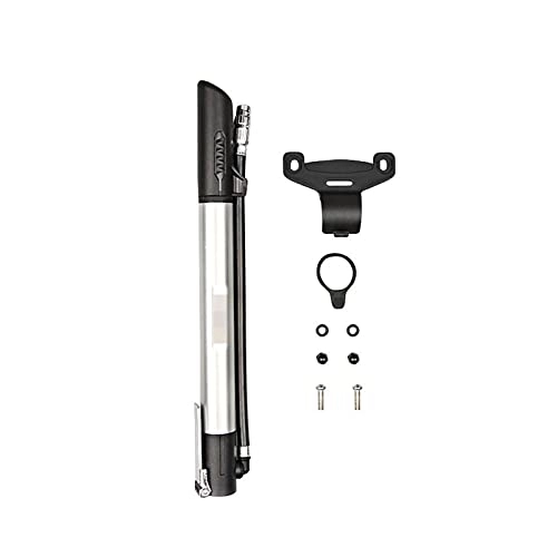 Bike Pump : ZHANGQI jiejie store P002 / P003 Aluminum Mountain Bicycle Road Bike MTB Pump High Pressure Portable Mini Single / Double Air Cylinder Pump Easy to use and operate, Made mater (Color : P002)