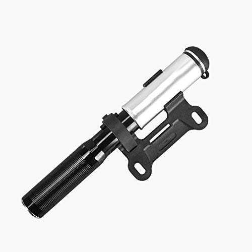 Bike Pump : ZLGYH Aluminum Alloy Bike Pump, Lightweight Bicycle Pump with Frame, Small Tyre Fast Inflation Pump for Outdoor Riding Bikes