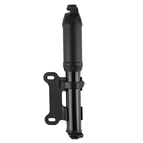 Bike Pump : ZXCSD Bike Pump, Aluminum Alloy Portable Mini Bicycle Tire Pump, Super Fast Tyre Inflation Compatible with Universal Valve Frame Mounted Air Pump for Road, Ball Pump Needle / Frame Mount