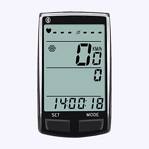 Cycling Computer : AHGSGG Bicycle Code Table with Multi-Function, Wireless Bicycle Bluetooth Code Table with Multiple Languages, Suitable for Outdoor Riding, for Bicycles and Mountain Bikes