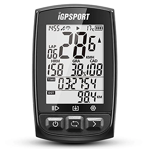 Cycling Computer : ANT+ Cycling Computer, Fesjoy GPS Cycling Computer Rechargeable IPX7 Water Resistant Anti-Glare Screen Bike Cycling Cycle Bicycle GPS Computer Odometer with Mount