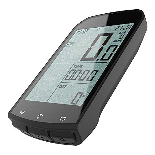 Cycling Computer : ANZQHUWAI BT 4.0 ANT+ Bike Computer Smart Wireless Cycling Computer Bike GPS Digital Backlight IPX6 Accurate Speedometer For Bicycle