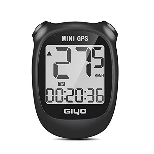 Cycling Computer : ASKLKD GPS Bicycle Odometer, Wireless Road Bike Speedometer Backlit Waterproof USB Charging Smart Bike Computer M3 Riding Bicycle Accessories (Color : Black)