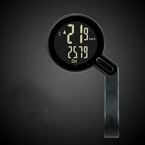 Cycling Computer : BECCYYLY Bike Speedometer Bicycle Computer Bike Analog Wireless Speedometer Cycling Waterproof Stopwatch Integrated Out Front Holder