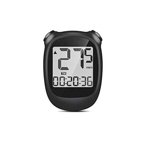 Cycling Computer : Bicycle Computer GPS Wireless Bike Computer 1.6inch LCD Display Waterproof USB Rechargeable Cycling Speedometer For Bike Speedometer Odometer Cycling Tracker Waterproof (Size:60*44*19mm; Color:Black)