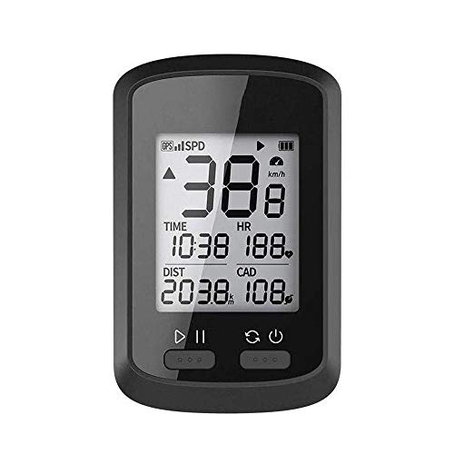 Cycling Computer : Bicycle Computer Wireless Speedometer with LED Backlight Waterproof Wireless Stopwatch / Average Speed / Trip Time / Distance Recording Odometer Bike Computer for Cycling