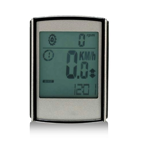 Cycling Computer : Bicycle Odometer Monitor, Bicycle Odometer, Computer Waterproof Odometer, Wireless Bicycle Speedometer, Suitable for All Bicycles, Gold