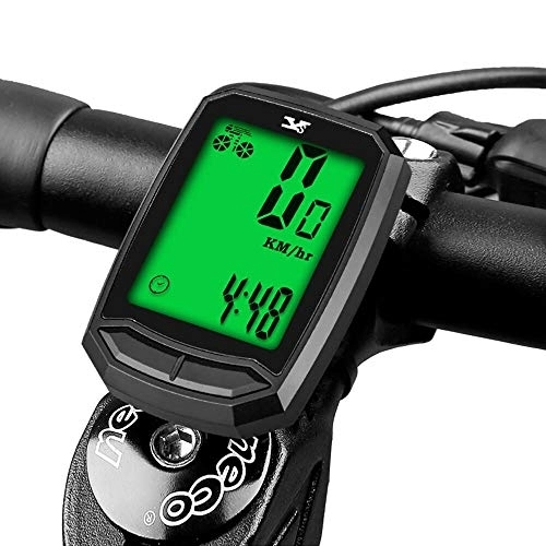 Cycling Computer : Bicycle Speedometer Waterproof Wireless Cycle Bike Computer Bicycle Odometer with LCD Display & Multi-Functions
