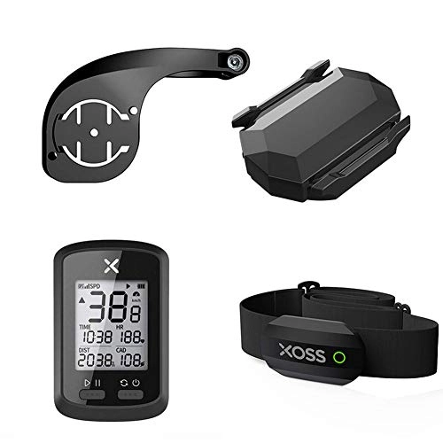 Cycling Computer : Bike Code Table, Bike Code Table Heart Rate Sensor Bike Mount Chest Strap Odometer Wireless Waterproof GPS for Mountain Road Bike Riding