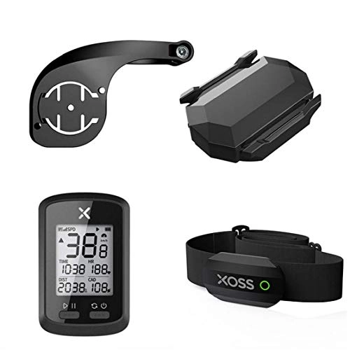 Cycling Computer : Bike Code Table Heart Rate Sensor Bike Mount Chest Strap Odometer Wireless Waterproof Gps for Mountain Road Bike Riding