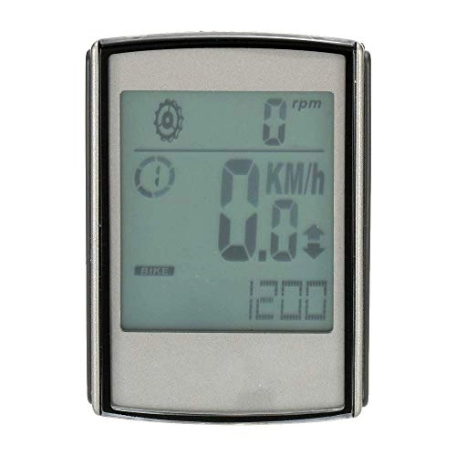 Cycling Computer : Bike Computer, Computer Wireless Bike Odometer Speedometer Lcd Display Bicycle Computer With Cadence and Heart Rate Monitor