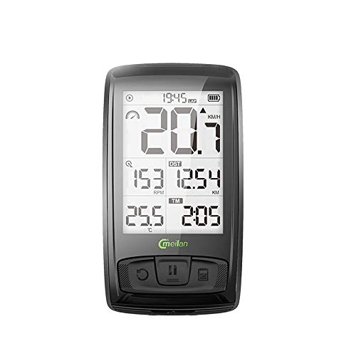 Cycling Computer : Bike Computer Odometer Wireless, Waterproof Gps Bicycle Odometer Speedometer, Lcd Display Tracking Distance Avs Speed, Multi-Function Riding Wireless Code Table