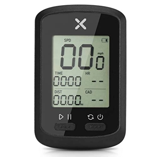 Cycling Computer : Bike Computer Smart GPS Cycling Computer BT ANT+ Wireless Bicycle Computer Digital Speedometer IPX7 Accurate Bike Computer With Protective Cover Bicycle Odometer ( Color : Black , Size : One size )